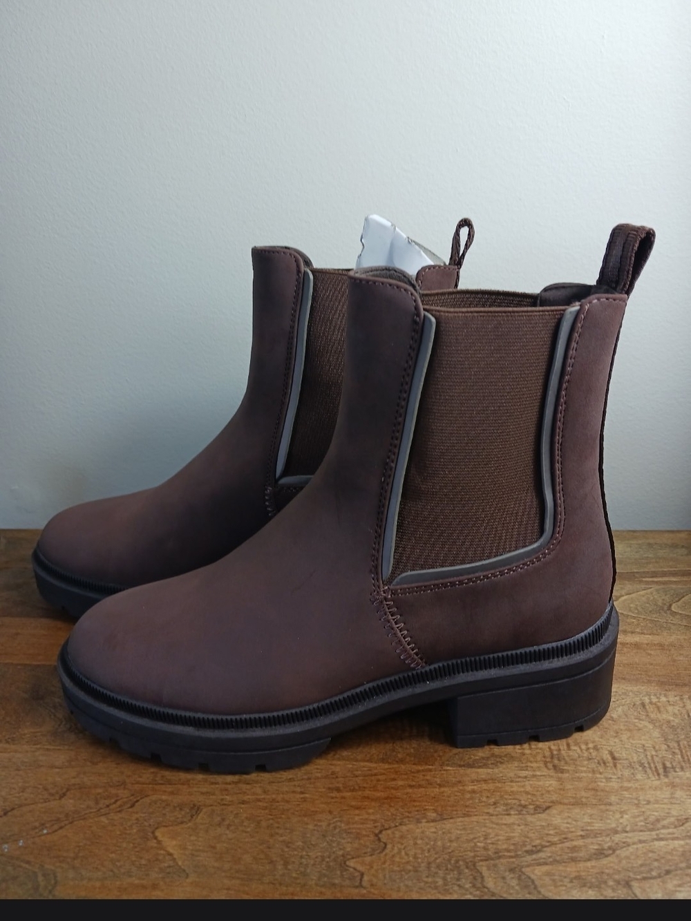 Rocket Dog Women's Chelsea Ankle Boots in Dark Brown - Comfortable Slip-On Style